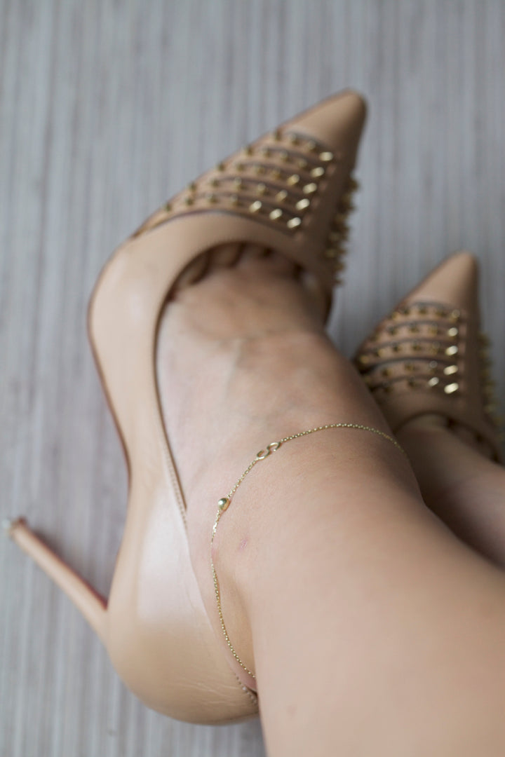 ANKLE BRACELET - ANKLET IN GOLD