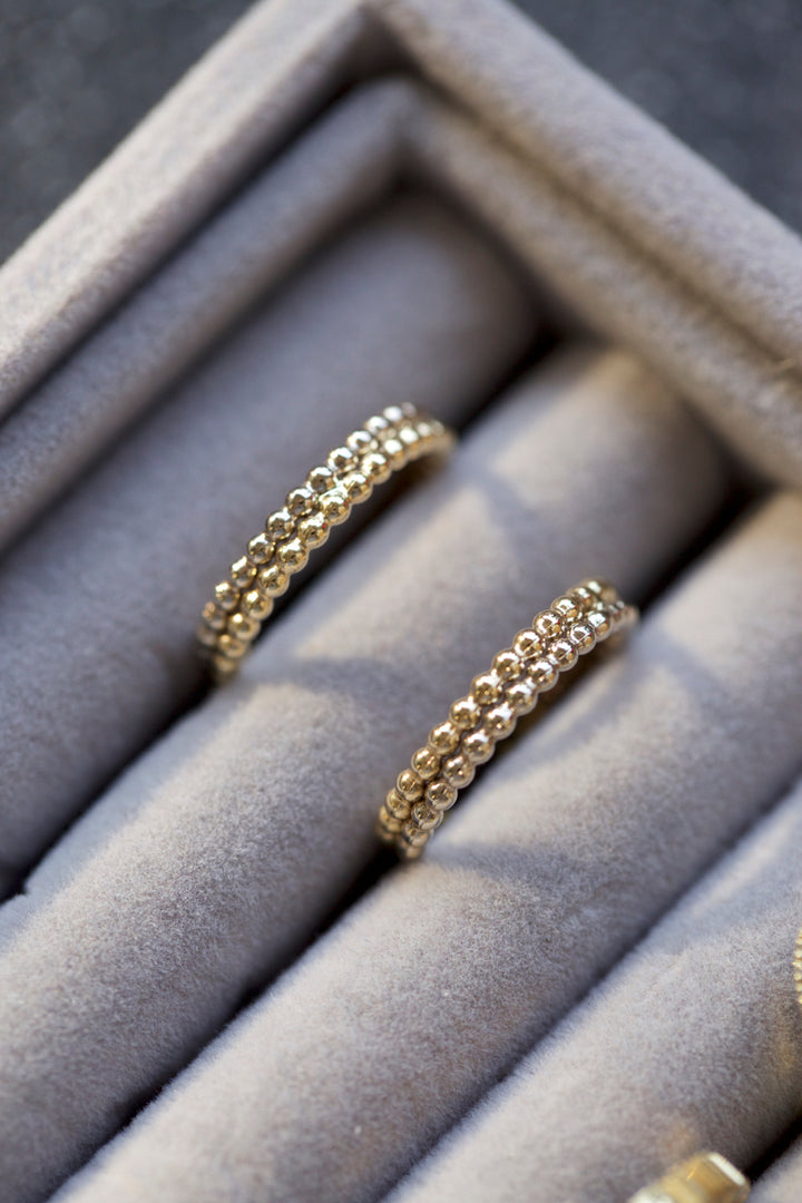 AK&AKS: DOUBLE BUBBLE EARRINGS