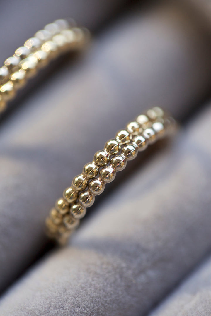 AK&AKS: DOUBLE BUBBLE EARRINGS