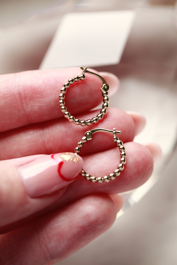 SMALL BUBBLE EARRINGS