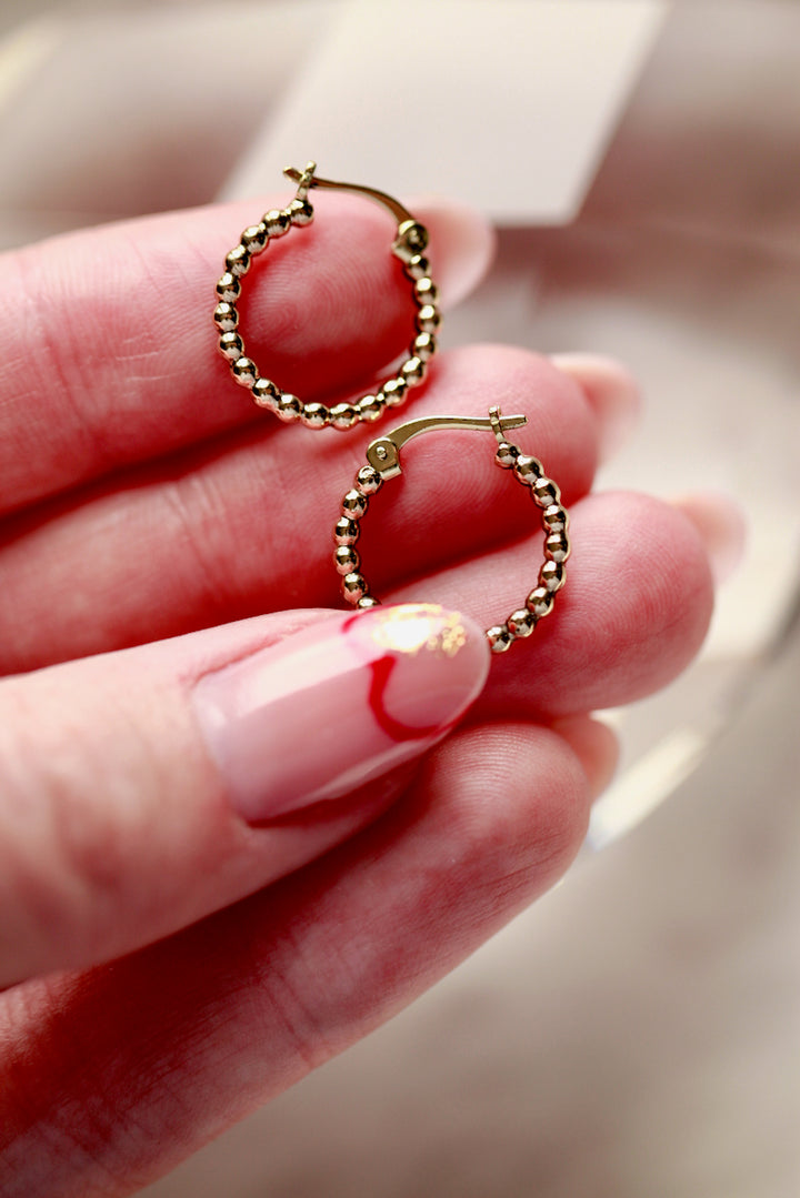 SMALL BUBBLE EARRINGS