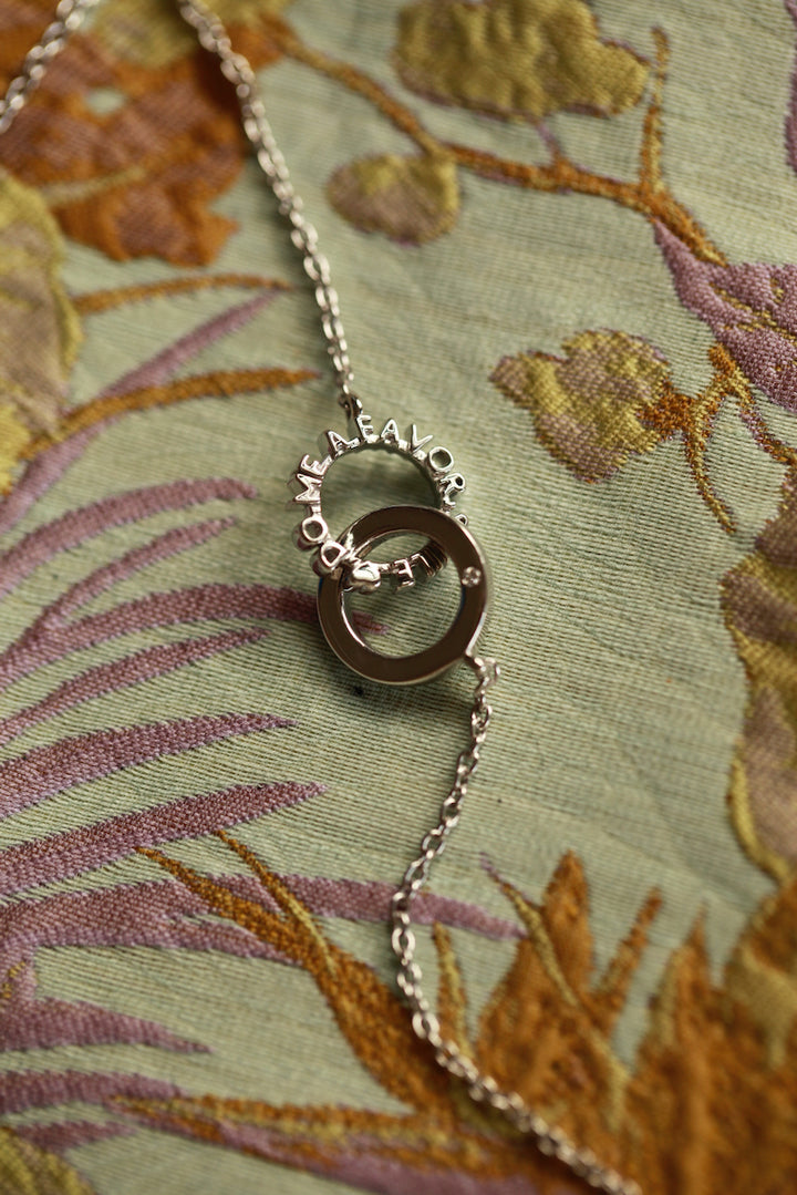 CHAPTER 19 MESSAGE NECKLACE - IN 14K GOLD