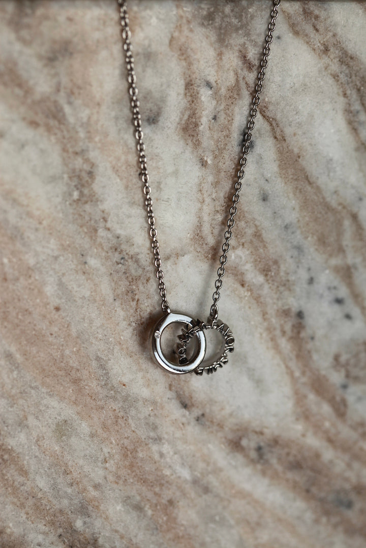 CHAPTER 19 MESSAGE NECKLACE - IN 14K GOLD