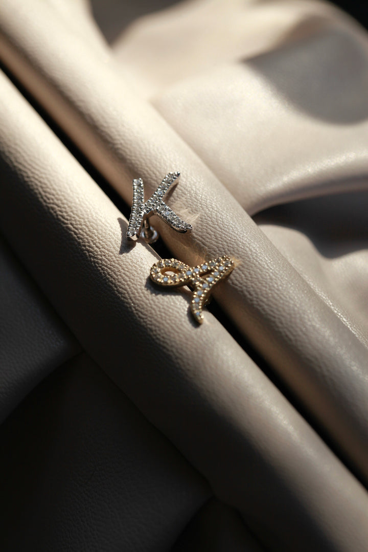 DIAMOND ALPHABET - EARRINGS