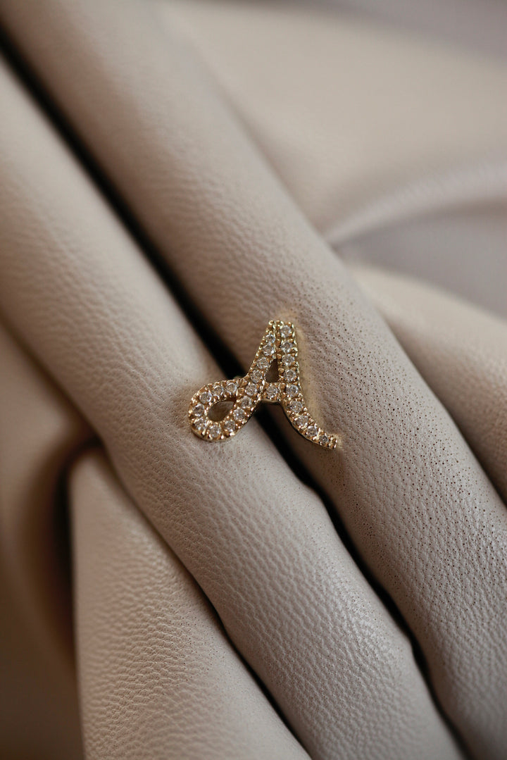 DIAMOND ALPHABET - EARRINGS