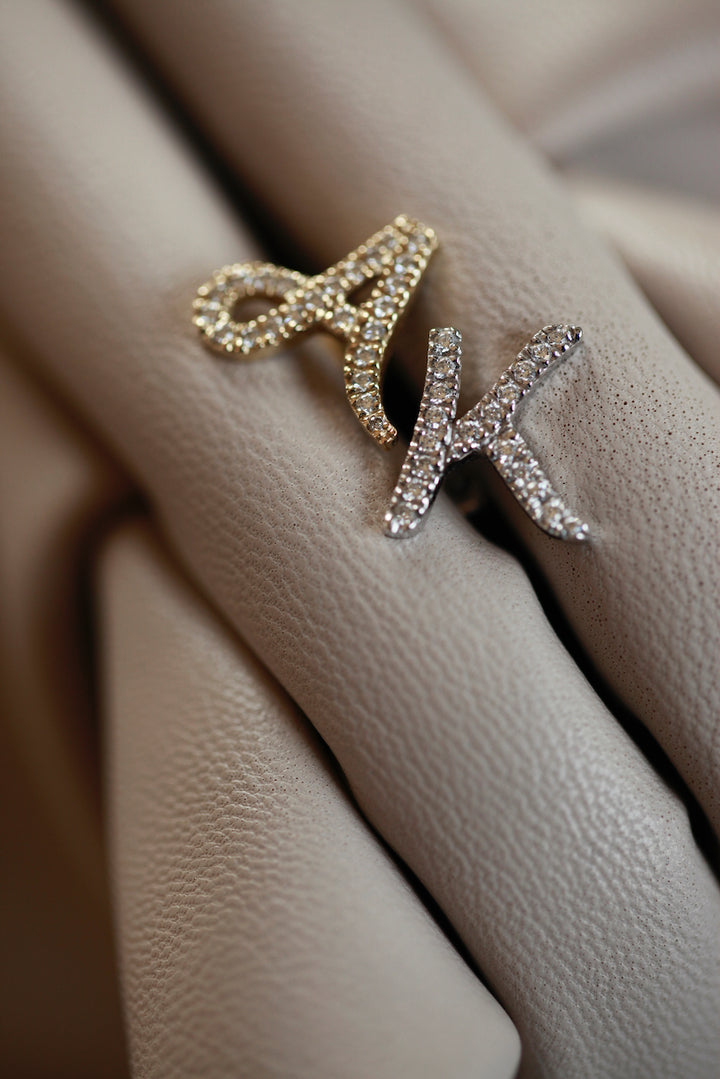 DIAMOND ALPHABET - EARRINGS