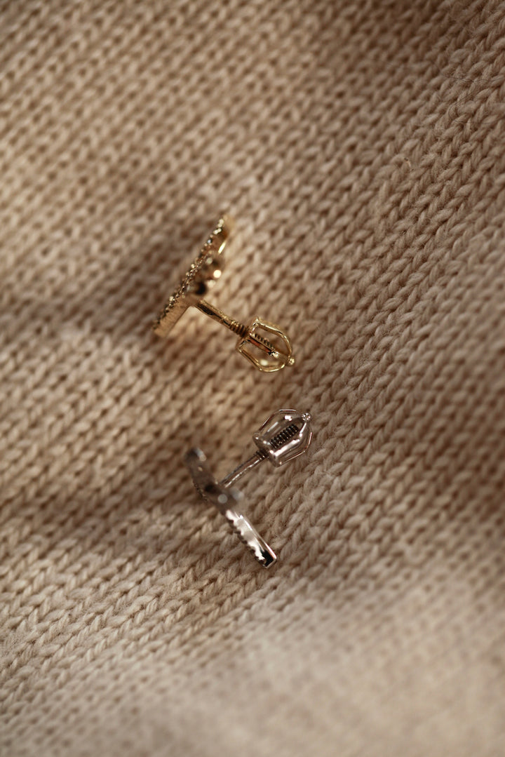 DIAMOND ALPHABET - EARRINGS