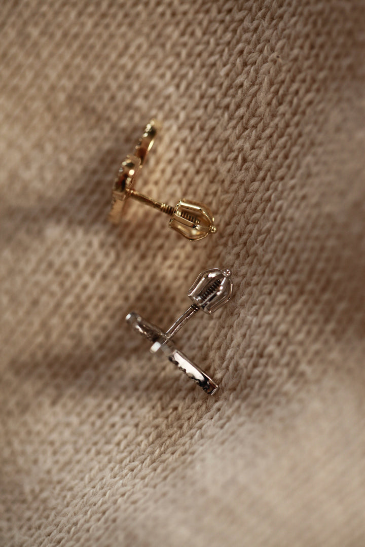 DIAMOND ALPHABET - EARRINGS