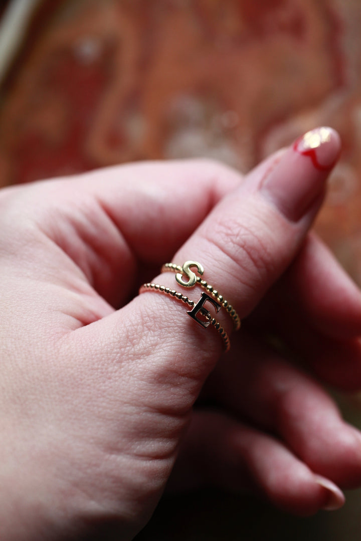 LETTER BUBBLE RING - 1,5 MM