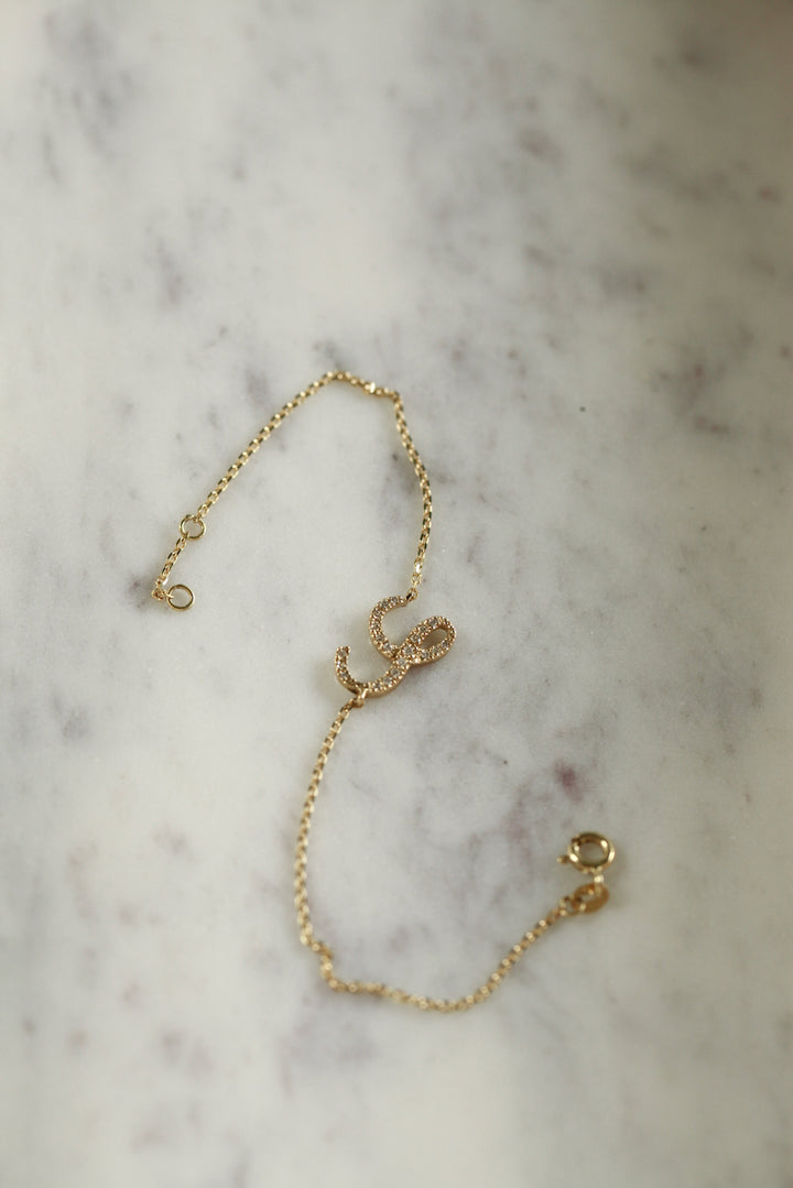 DIAMOND ALPHABET - BRACELET