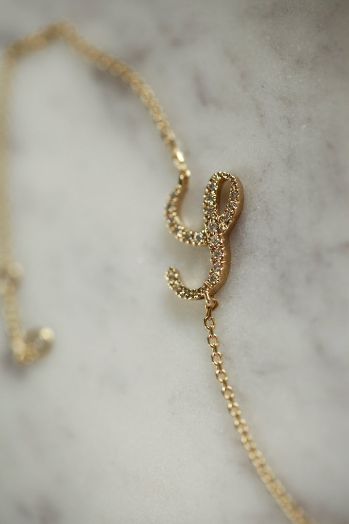 DIAMOND ALPHABET - BRACELET
