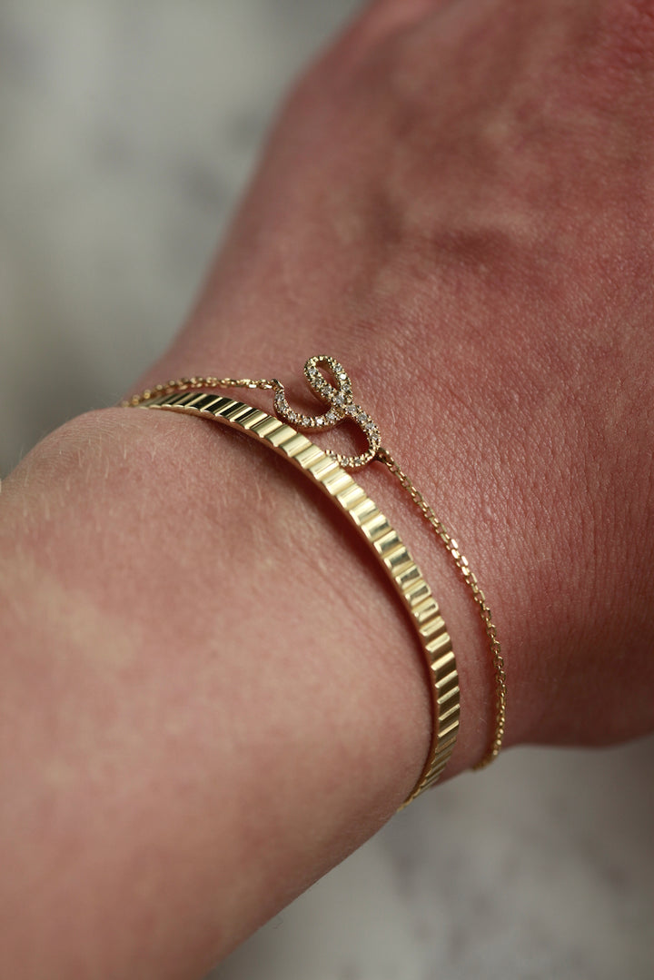 DIAMOND ALPHABET - BRACELET