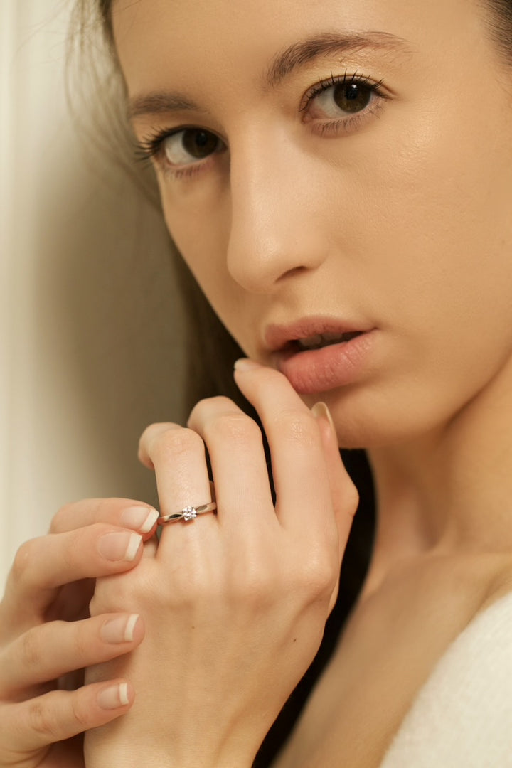 0.25 CARAT DIAMOND ENGAGEMENT RING