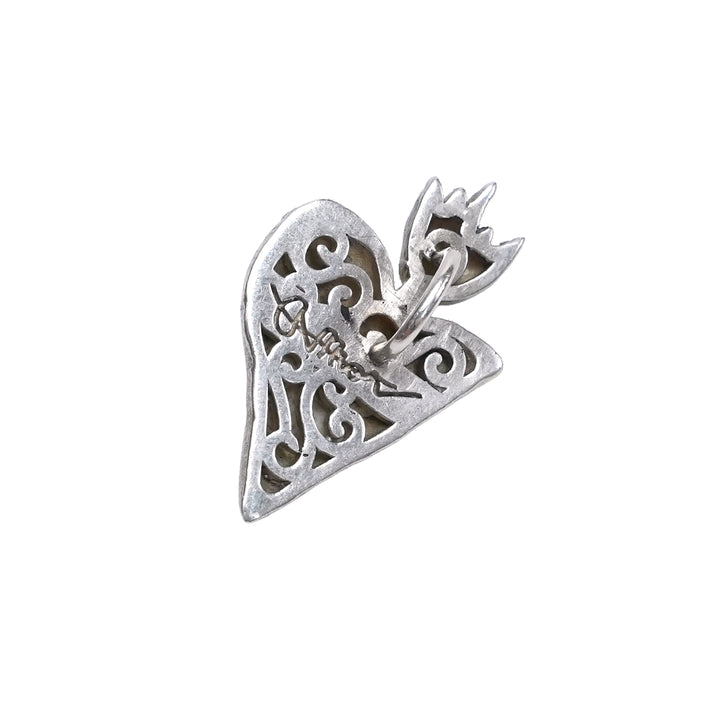 SACRED HEART PENDANT - LARGE