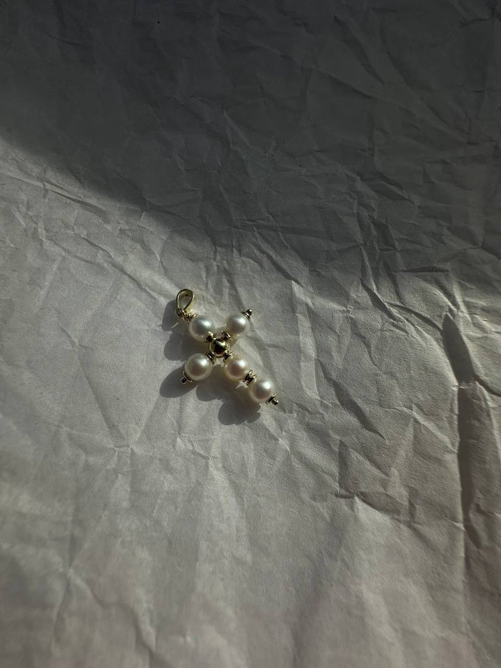 "MILLENIUM" PEARL CROSS