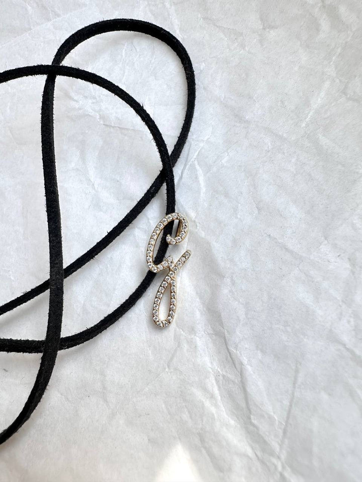"TO MYSELF" CHOKER