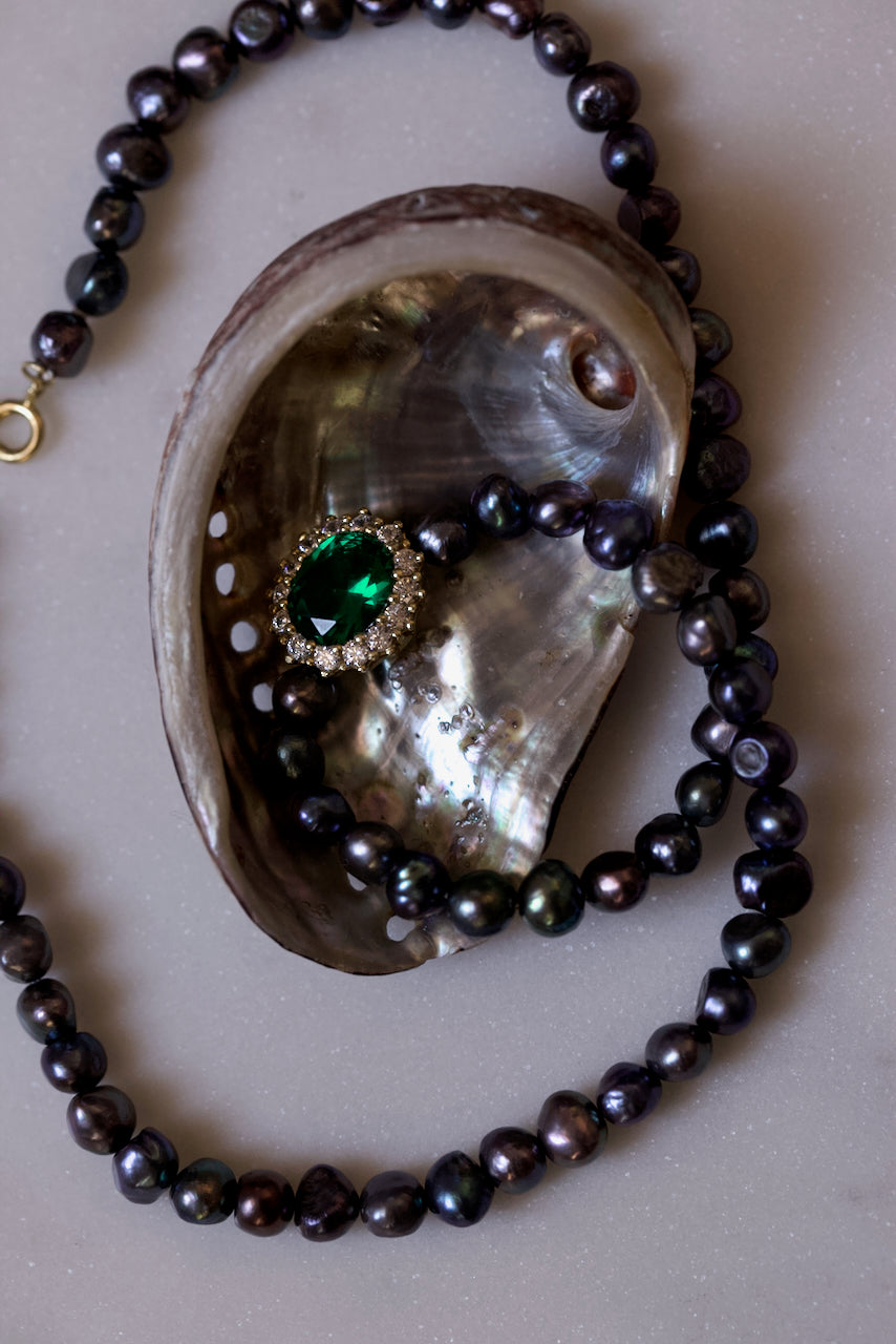 NECKLACE "COMPLICITÉ AVEC PERLES"