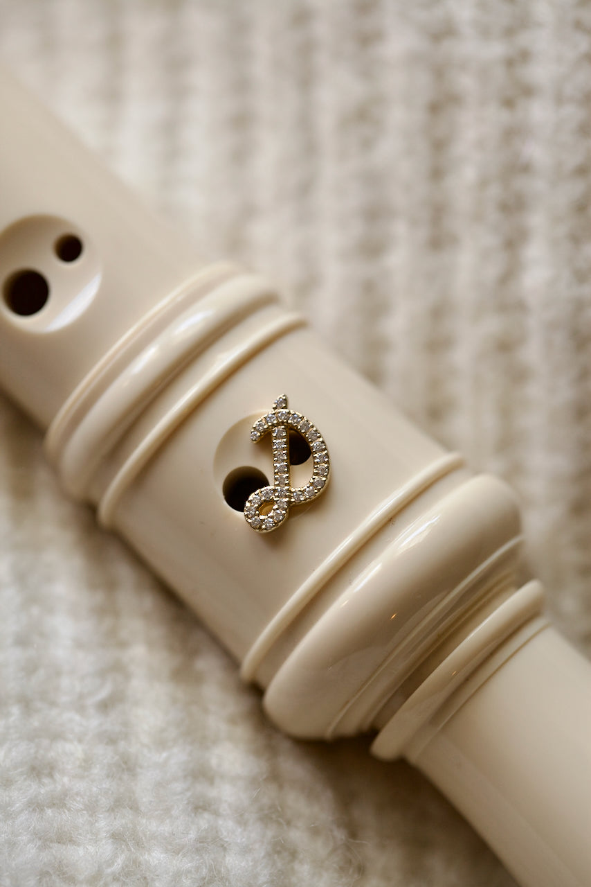 DIAMOND ALPHABET - EARRINGS