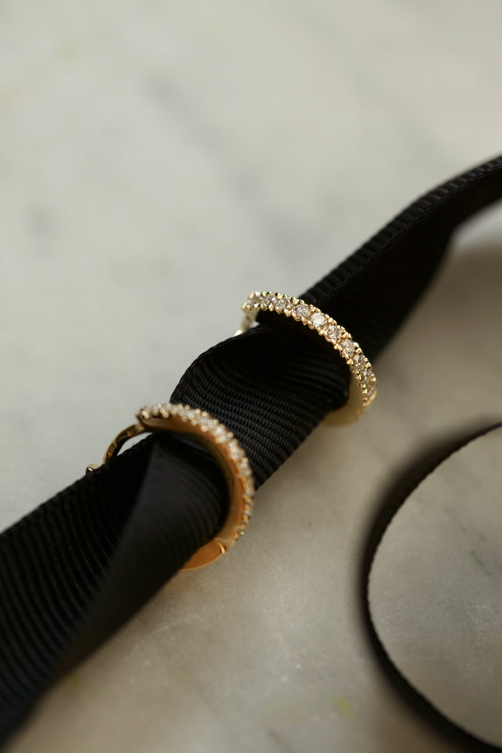 "DAILY DIAMONDS" HOOP EARRINGS