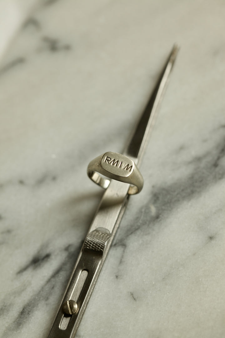 "BARE" SIGNET RING