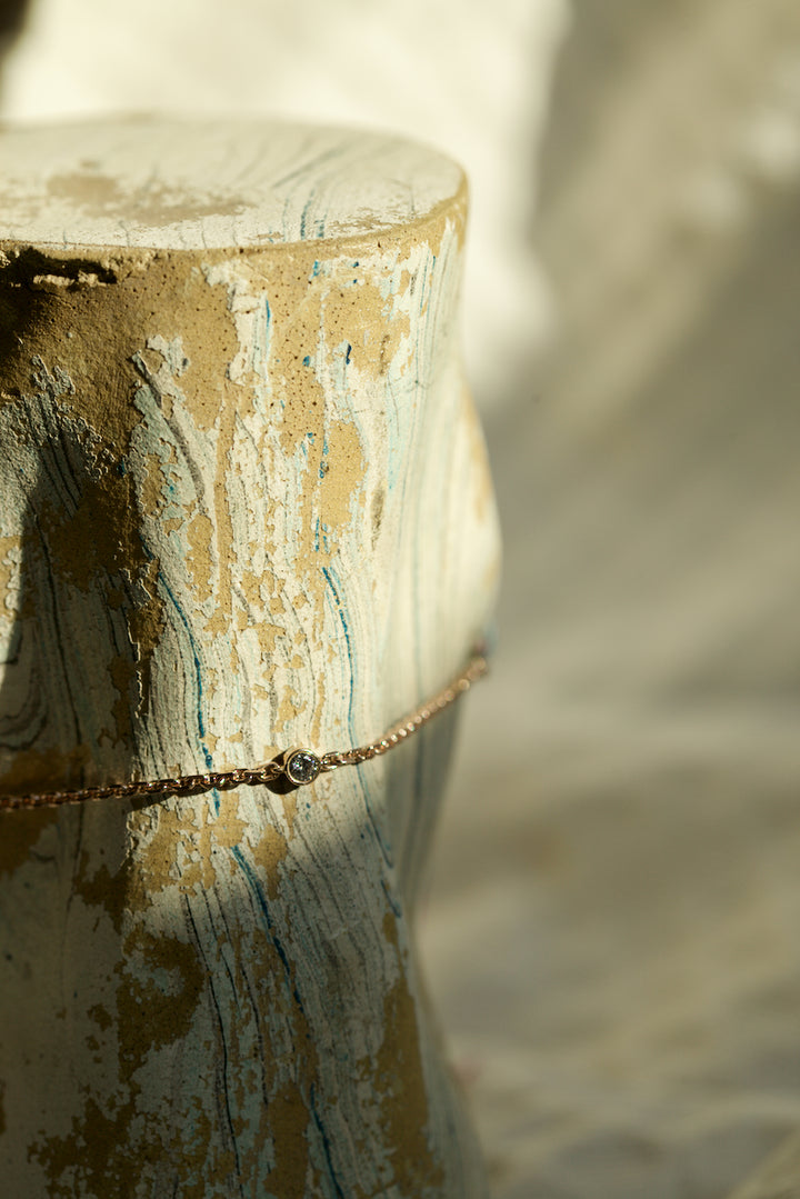 NAME ANKLET WITH HEART