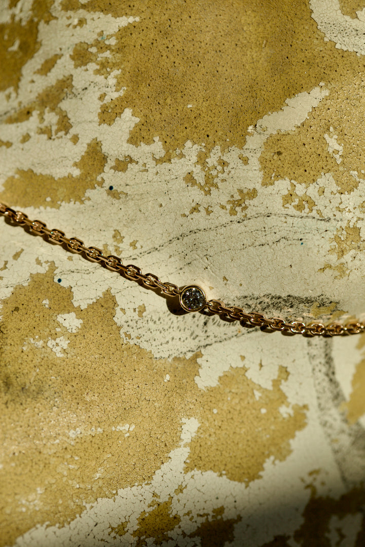 NAME ANKLET WITH HEART