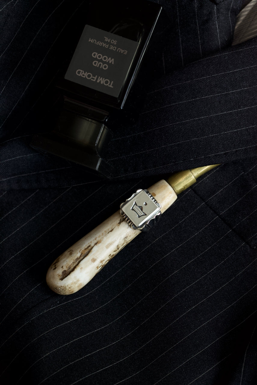 "THE SOVEREIGN SIGNET" SILVER RING
