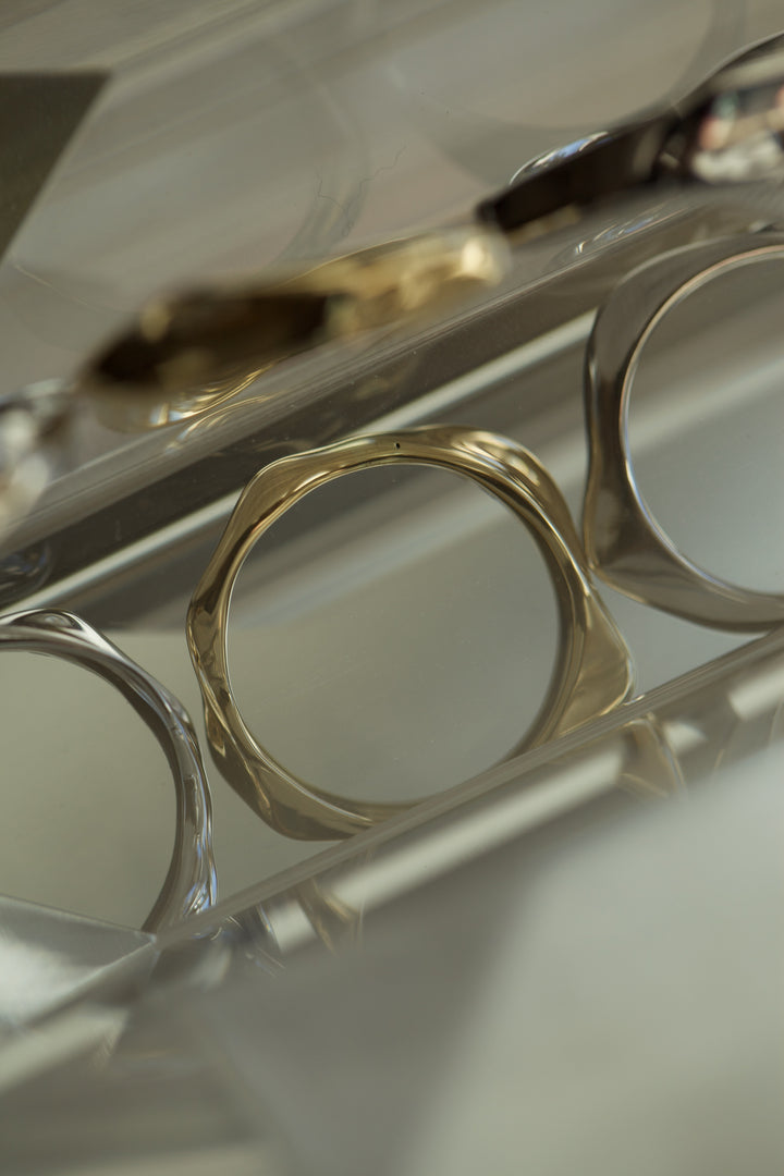 MOLTEN GOLD RING - IN GOLD
