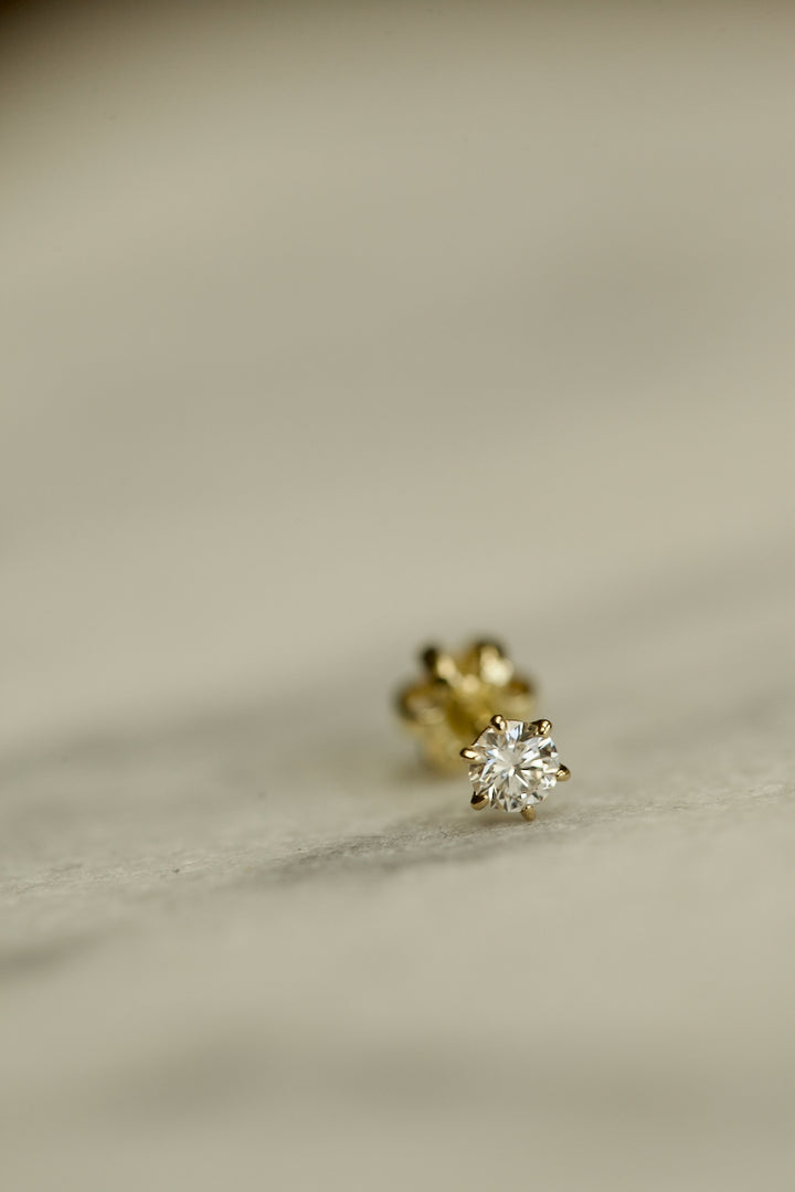 DIAMOND STUD EARRINGS 0.10 CT DIAMOND