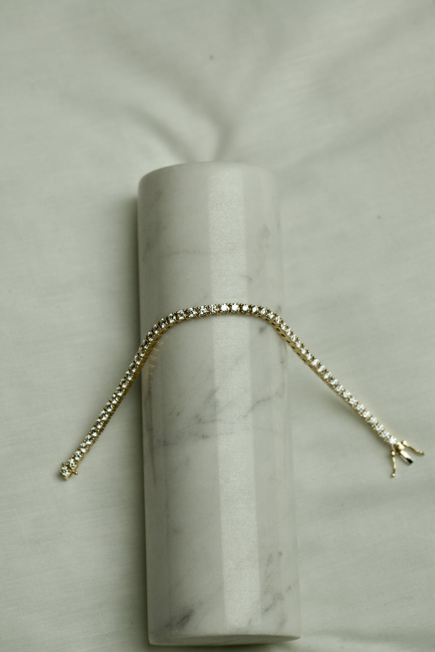 CLASSIC TENNIS BRACELET - 3 MM DIAMONDS