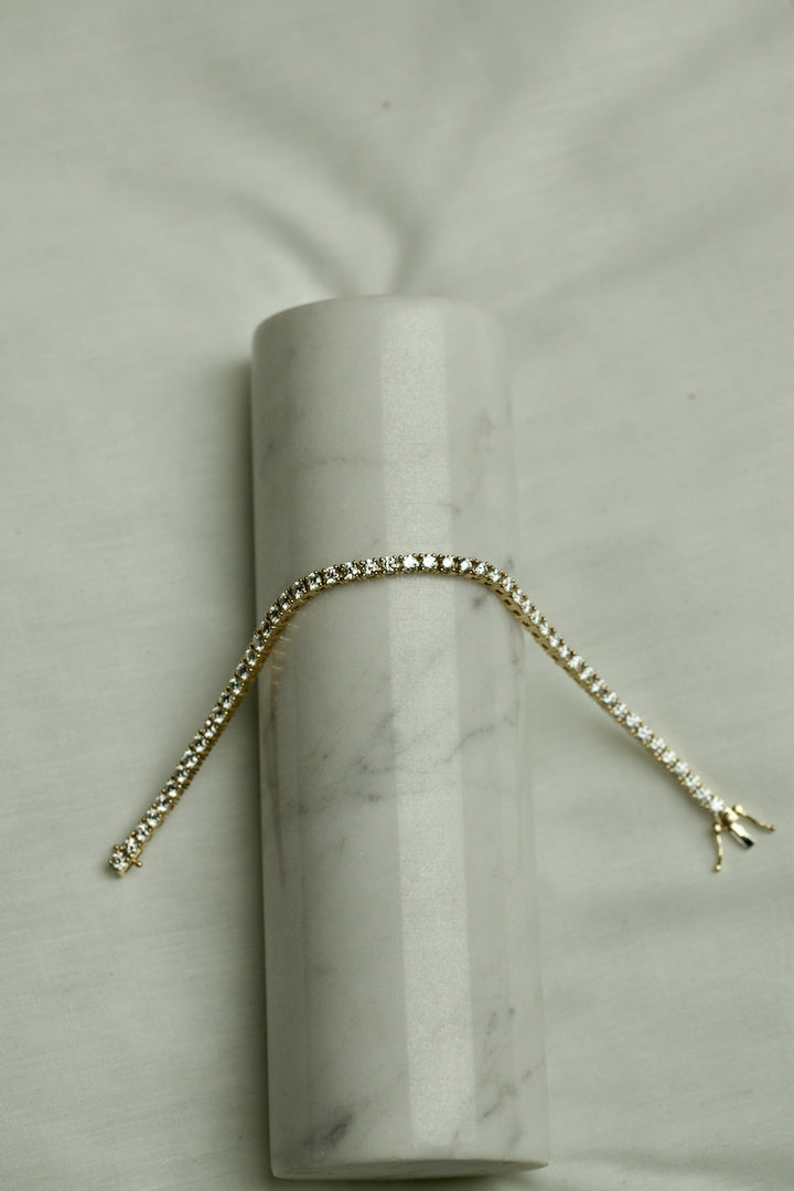 CLASSIC TENNIS BRACELET - 3 MM DIAMONDS