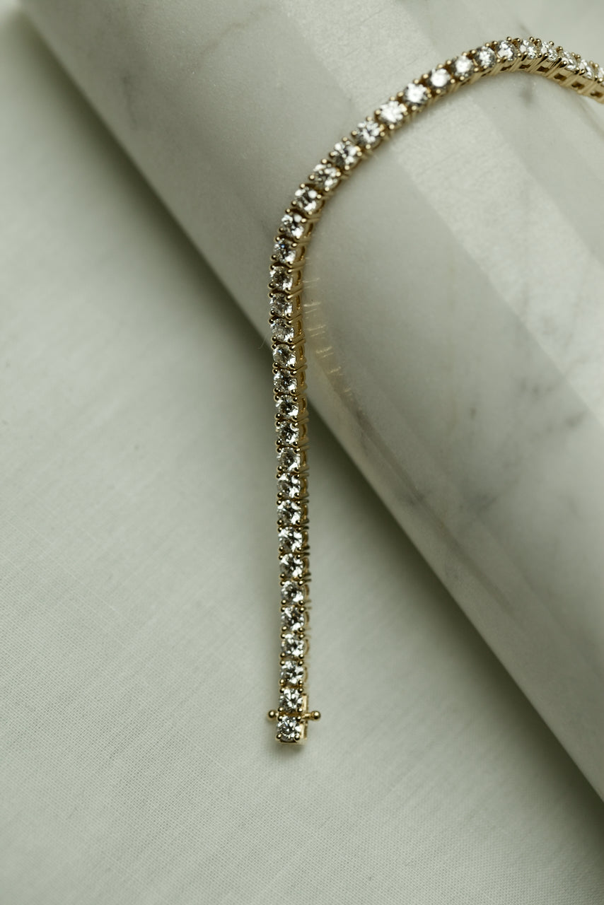 CLASSIC TENNIS BRACELET - 3 MM DIAMONDS