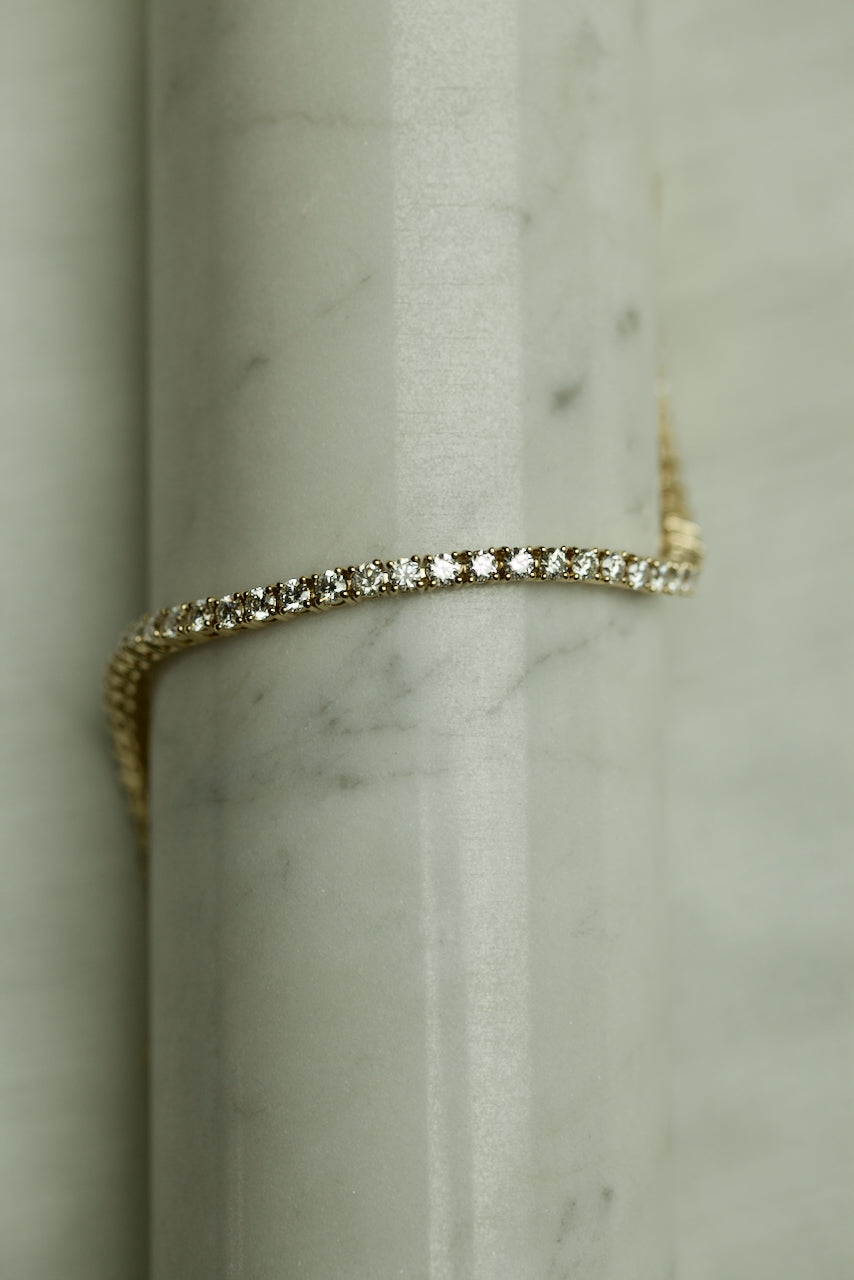 CLASSIC TENNIS BRACELET - 3 MM DIAMONDS