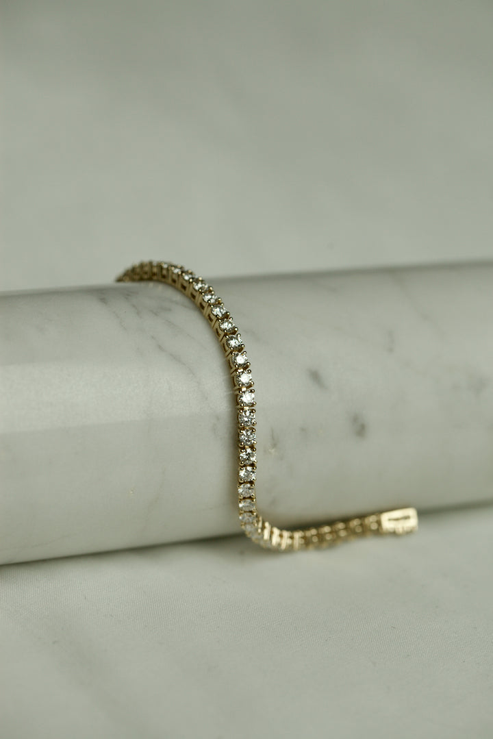 CLASSIC TENNIS BRACELET - 3 MM DIAMONDS