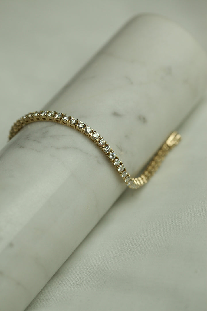 CLASSIC TENNIS BRACELET - 3 MM DIAMONDS